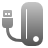 Hard Data Disk External Icon